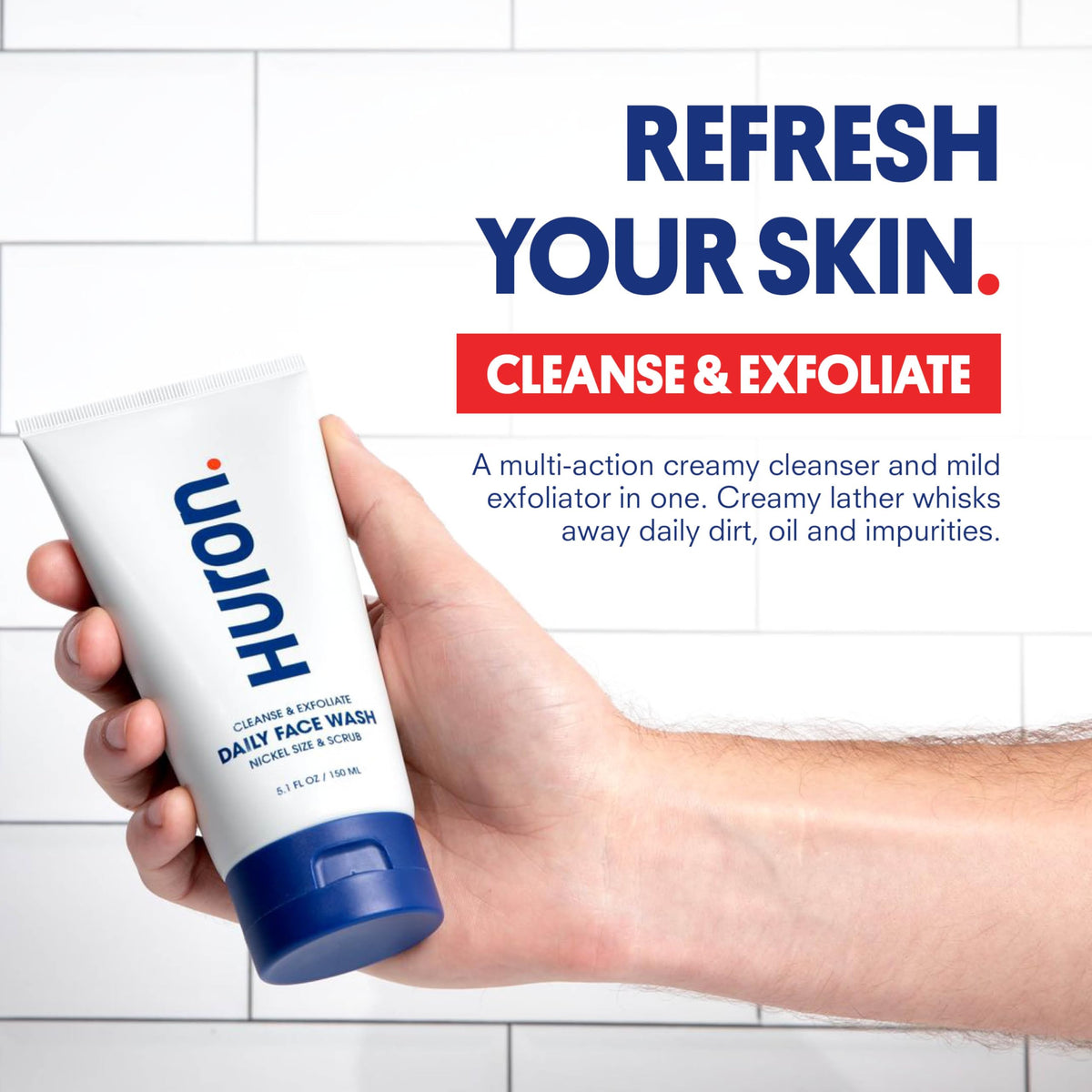Huron Men s Face Wash - Huron Official Imagery - 3