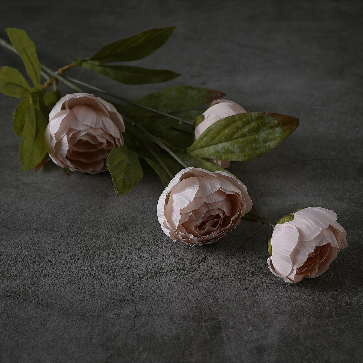 VIERENA 6 Pcs 27 Faux Silk Peony Artificial Flowers Stems - VIERENA Official Imagery - 4