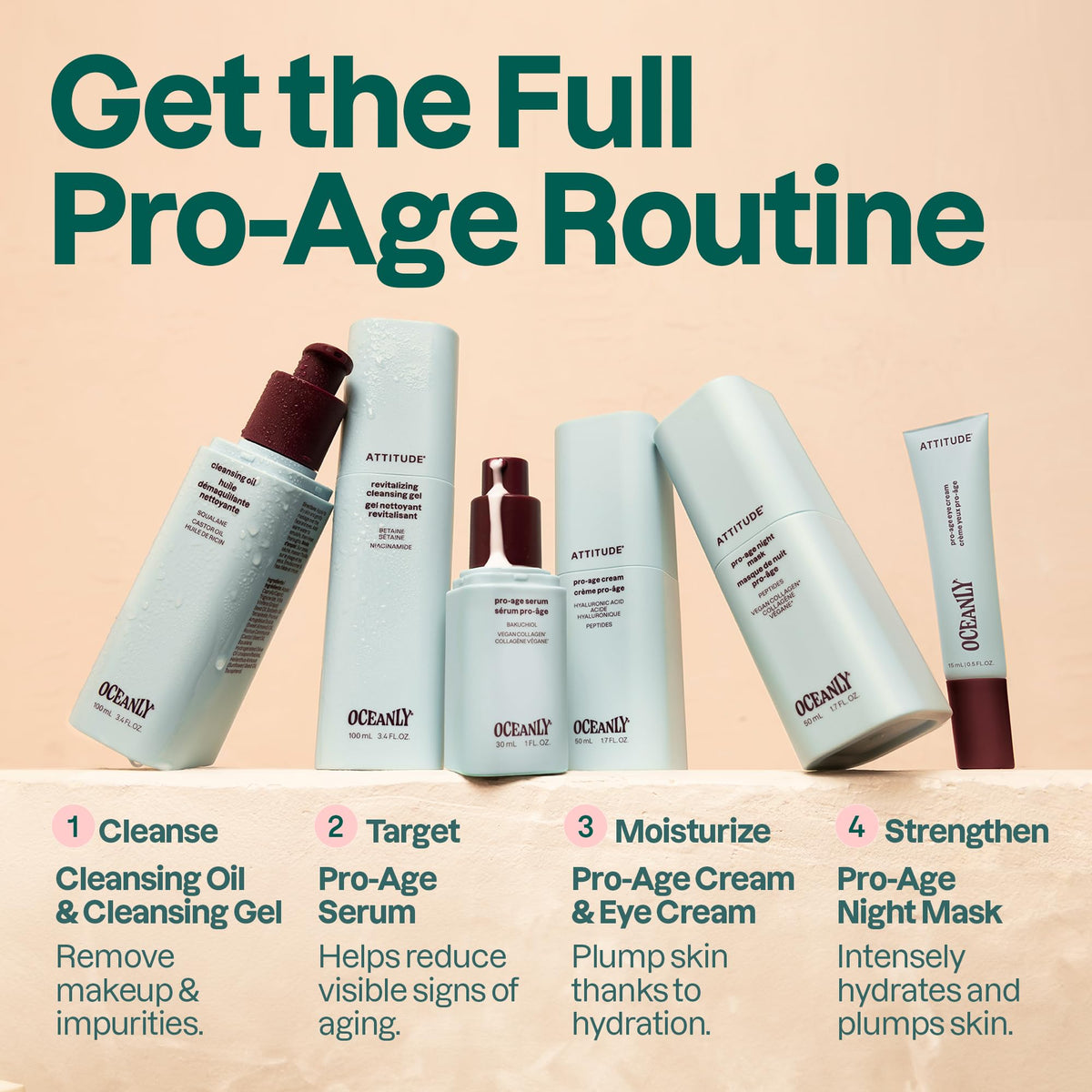 ATTITUDE Anti Aging Face Cream With Hyaluronic Acid Peptides - BIO SPECTRA ATTITUDE Official Imagery - 7