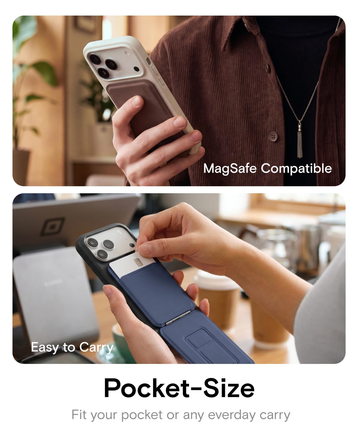 MOFT Snap Phone Tripod Wallet AERA NFC Supported Card Holder - MOFT Official Imagery - 6
