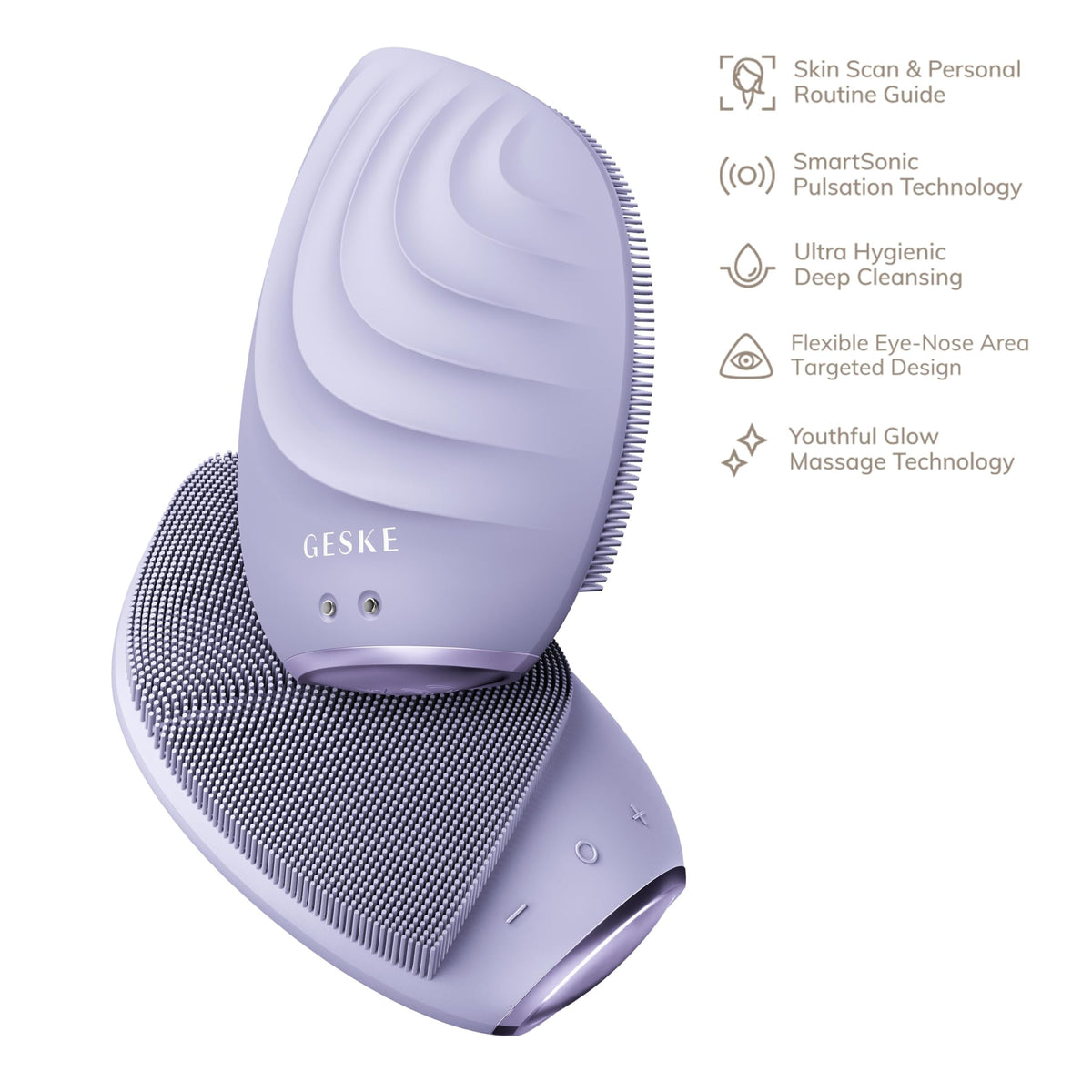 GESKE SmartAppGuided Sonic Facial Brush 5 in 1 - GESKE Official Imagery - 5