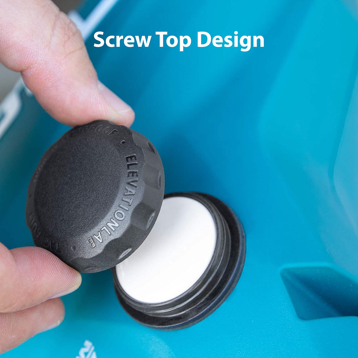 Elevation Lab AirTag Adhesive Mount – back view and specifications