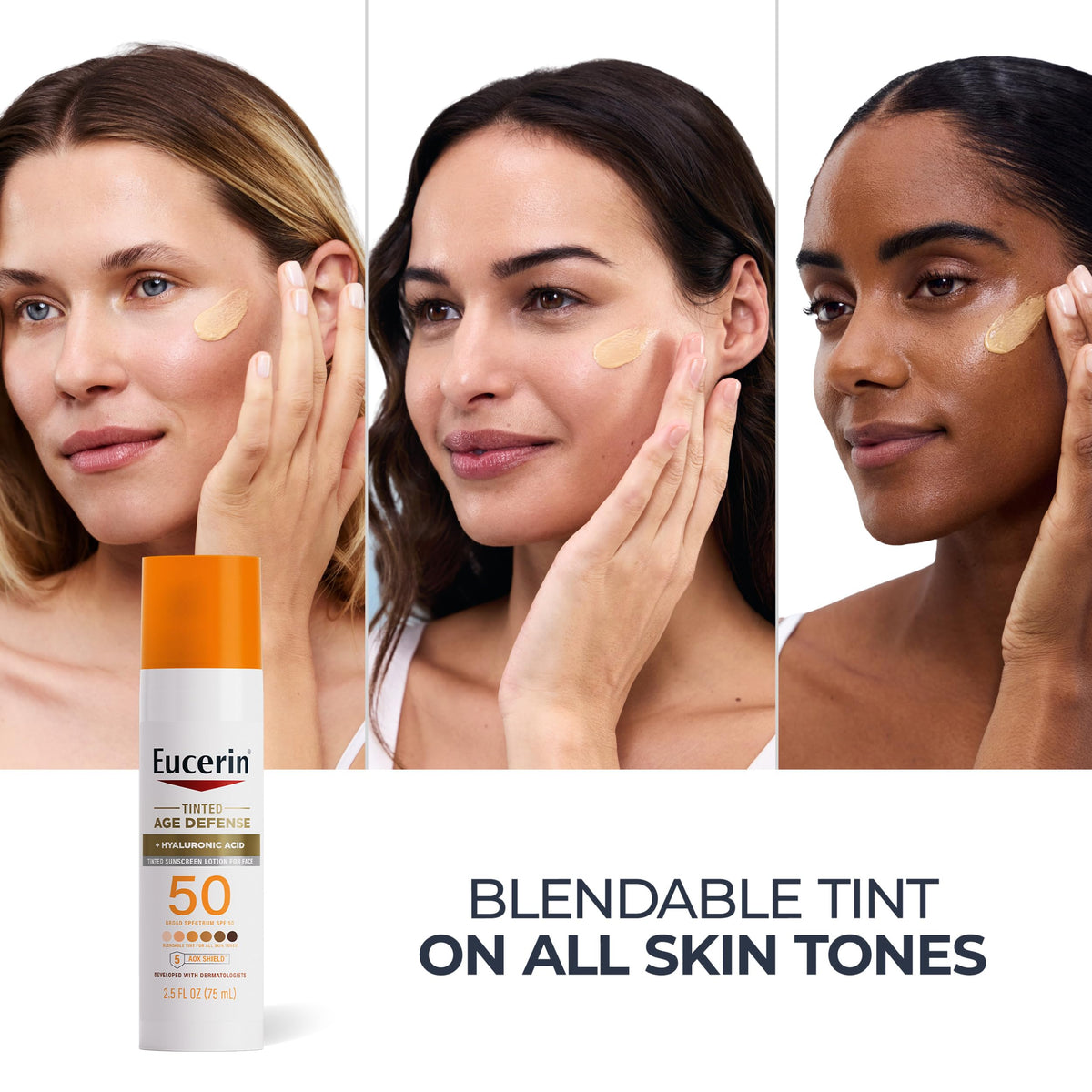 Eucerin – Facial Sunscreens on display