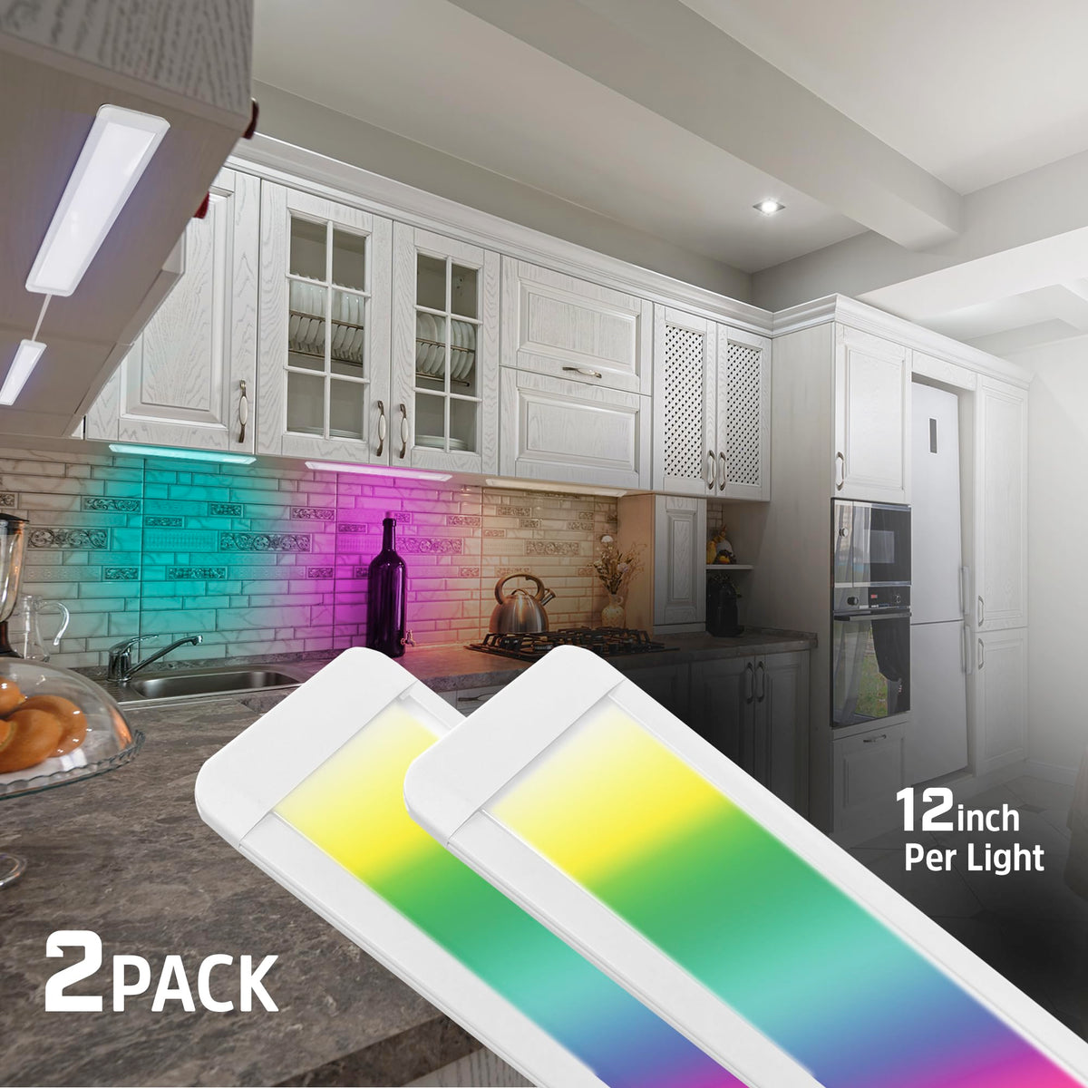 Energizer Smart Under Cabinet Light Bar 2 Pack Ultra Thin 0 - Energizer Official Imagery - 5