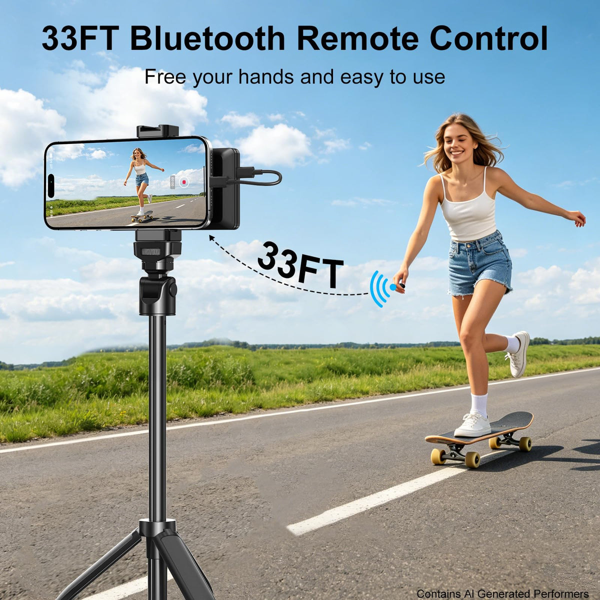Newmowa Magnetic Phone Clip Selfie Monitor Screen for iPhone - Newmowa Official Imagery - 6