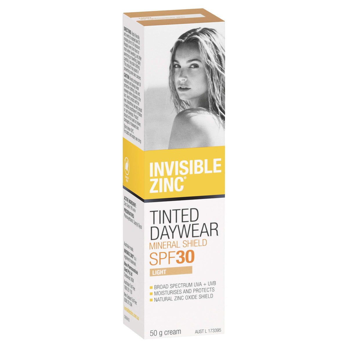 Invisible Zinc Light Tinted Daywear SPF 30 - Invisible Zinc Official Imagery - 2