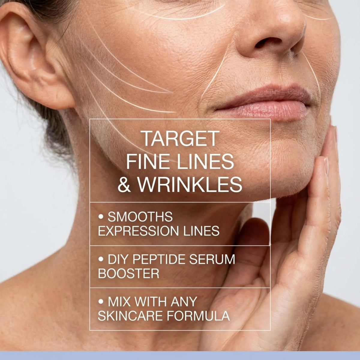 Snap 8 Peptide Serum for Face Custom 10 serums Anti Aging - Skin Perfection Official Imagery - 3