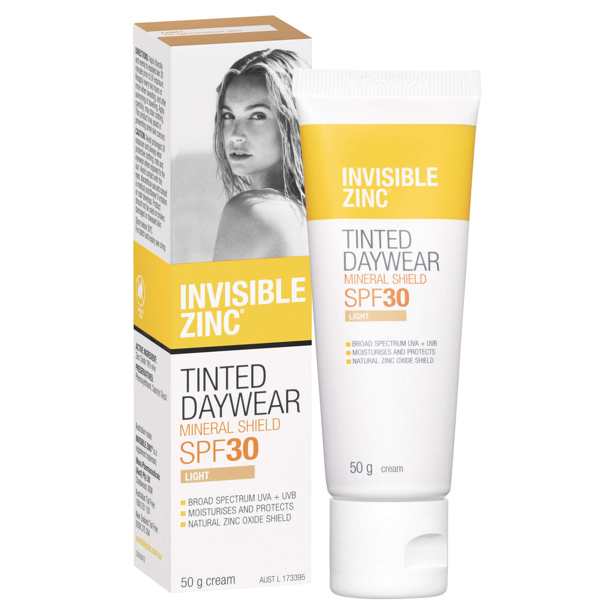 Invisible Zinc Light Tinted Daywear SPF 30 - Invisible Zinc Official Imagery - 6