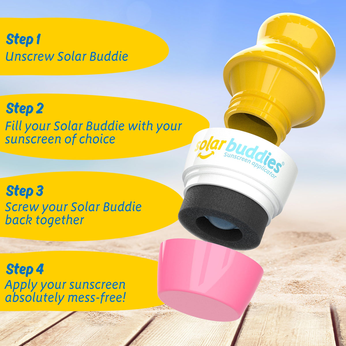 Solar Buddies Sunscreen Applicator - Solar Buddies Official Imagery - 5