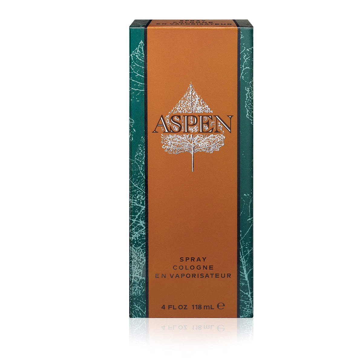 Aspen Cologne Spray Vegan Formula Cologne Spray Woody Spicy – packaging and label