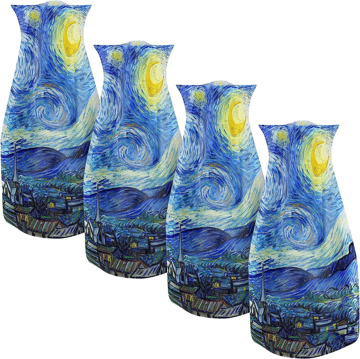 MODGY Expandable Flower Vase Plastic Decorative Modern - MODGY Official Imagery - 2