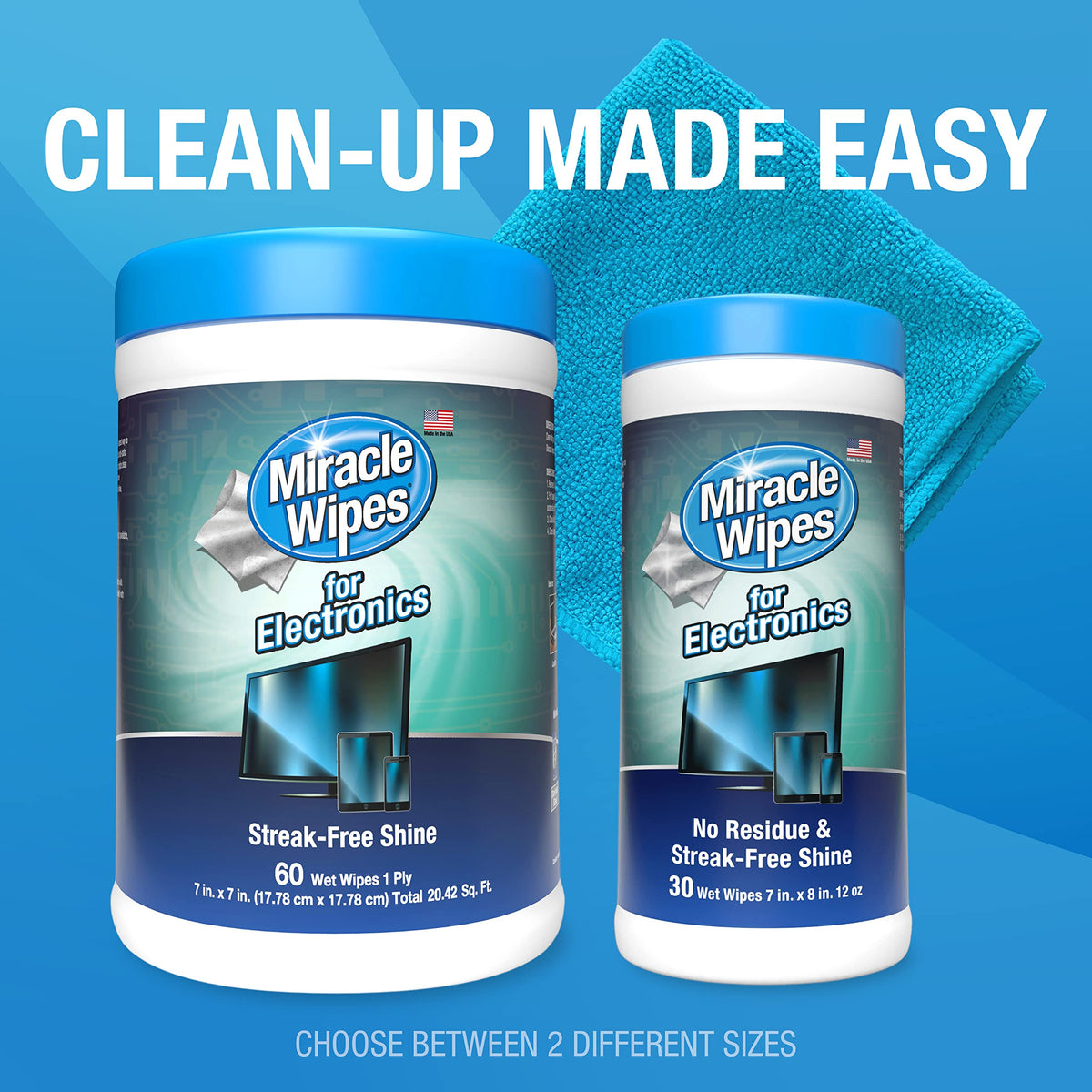 Miracle Brands – Lens Cleaners on display