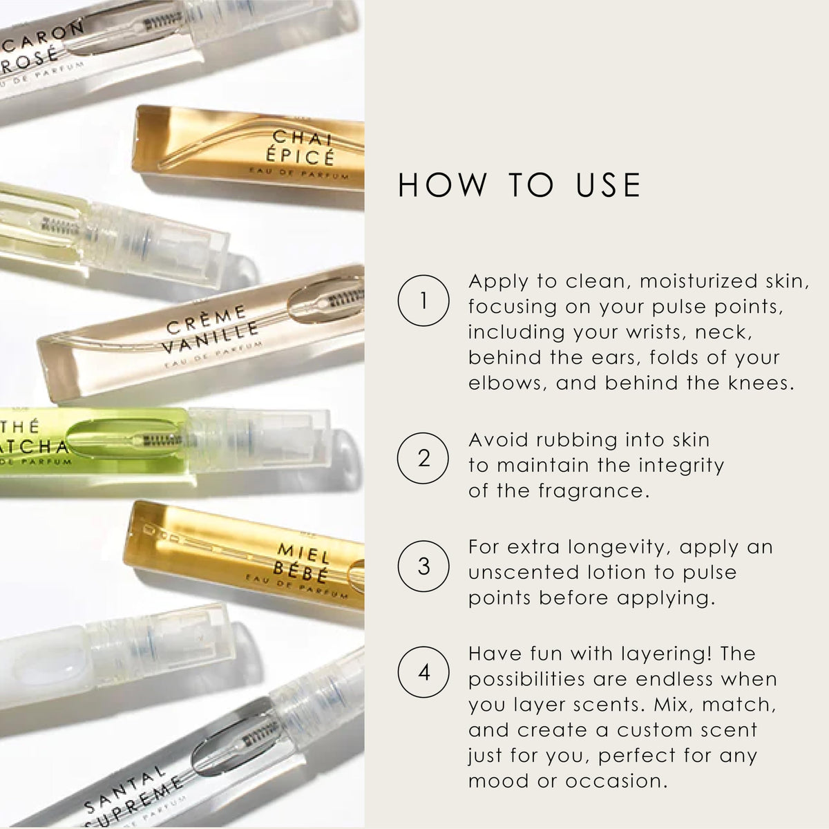 Le Monde Gourmand Parfum de Voyage 10 Piece Purse Spray - Le Monde Gourmand Official Imagery - 8