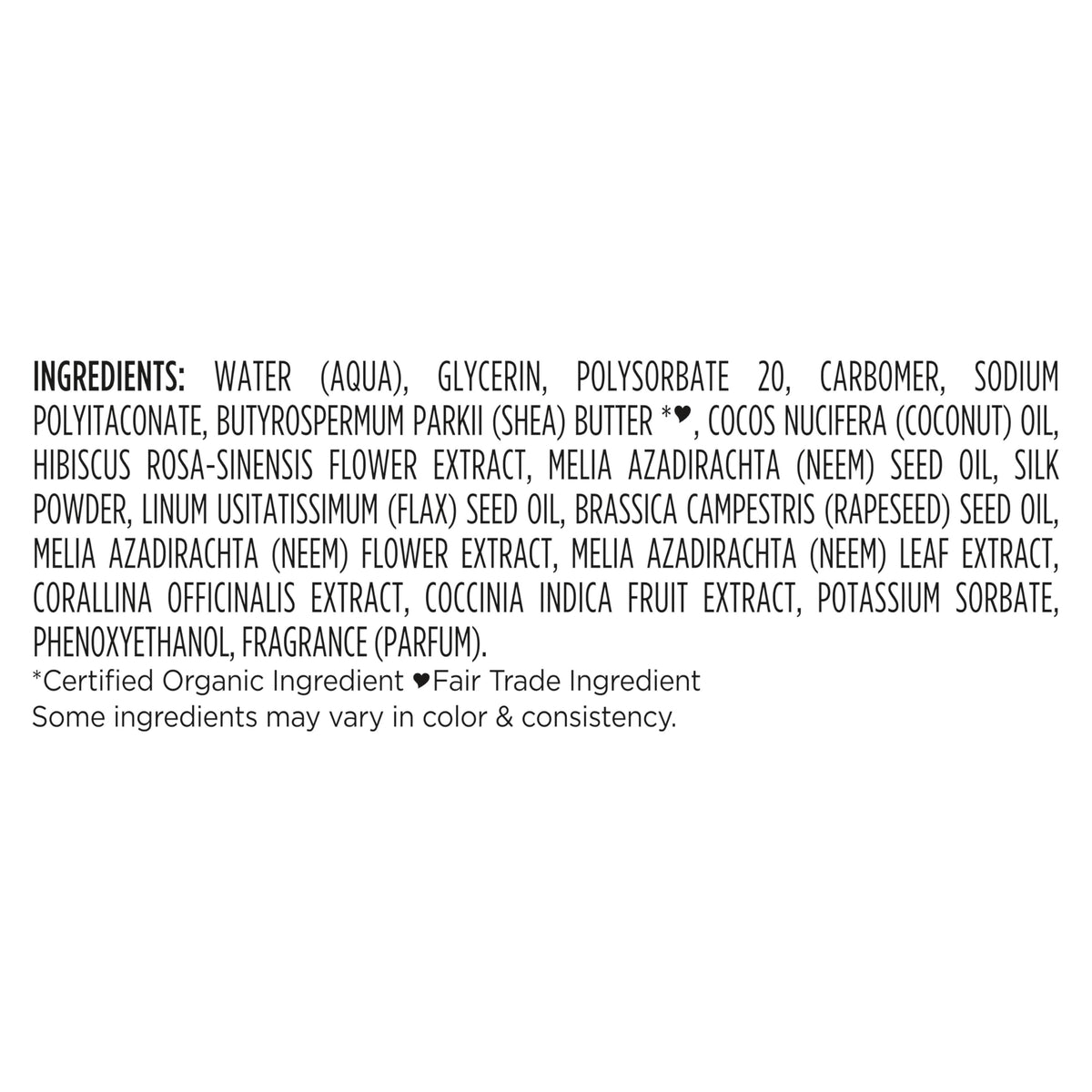 Shea Moisture – Gels on display