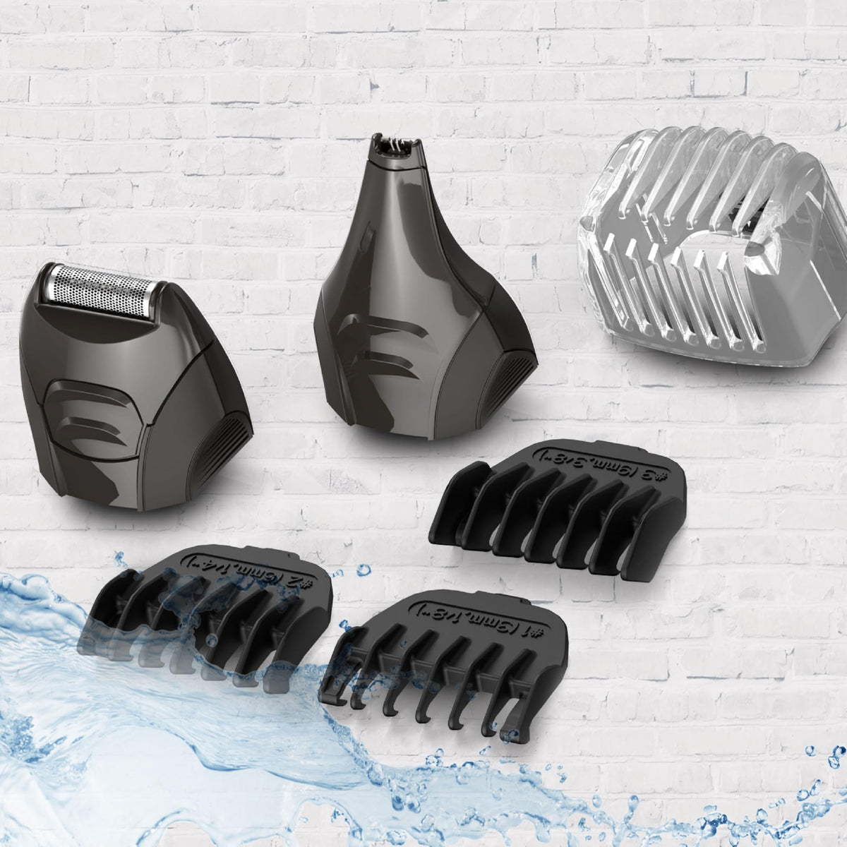 Remington All in One Grooming Kit Lithium Powered 8 Piece – alternate angle
