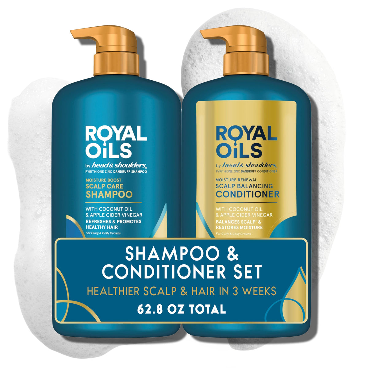 Head Shoulders Royal Oils Anti Dandruff Shampoo and - Head & Shoulders Official Imagery - 2