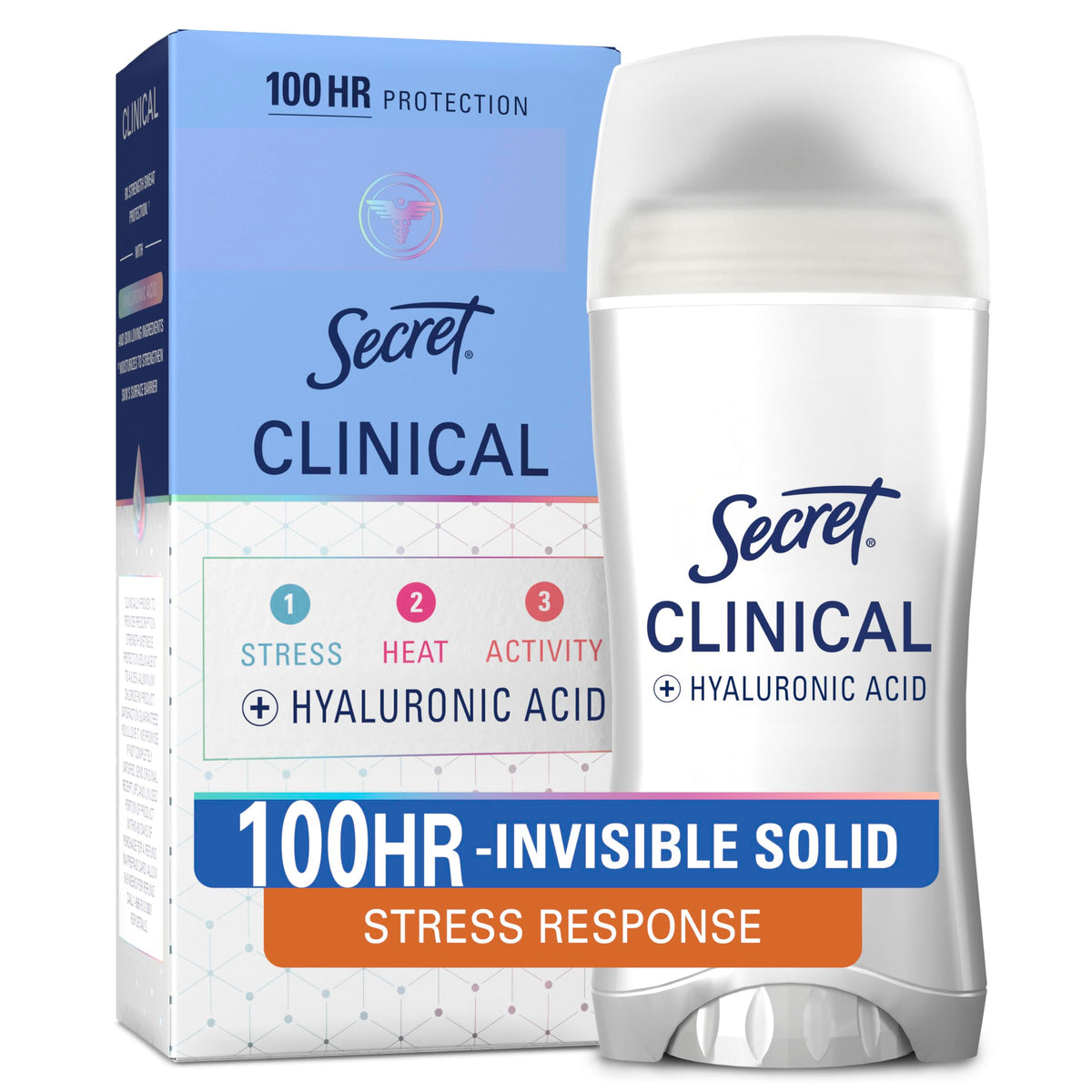 Secret Clinical Antiperspirant Deodorant for Women Stress – product photo (Antiperspirant Deodorant)