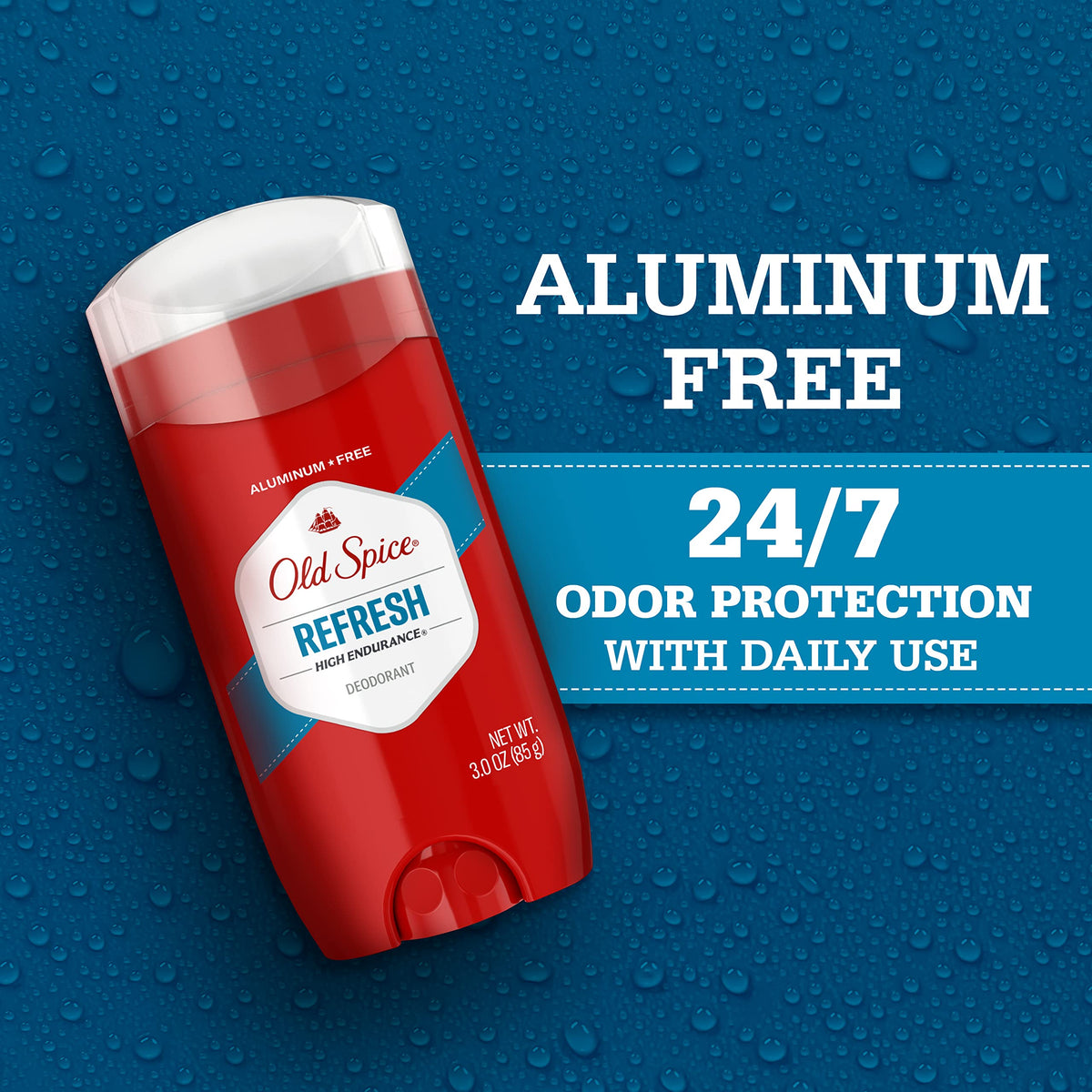 Old Spice Deodorant for Men Aluminum Free Refresh Scent 3 0 – full view