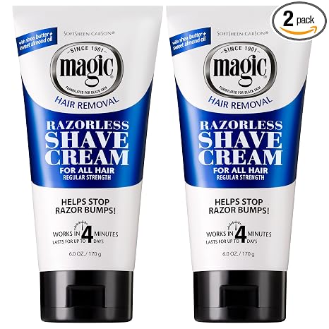 SoftSheen Carson Magic Razorless Shaving Cream Depilatory
