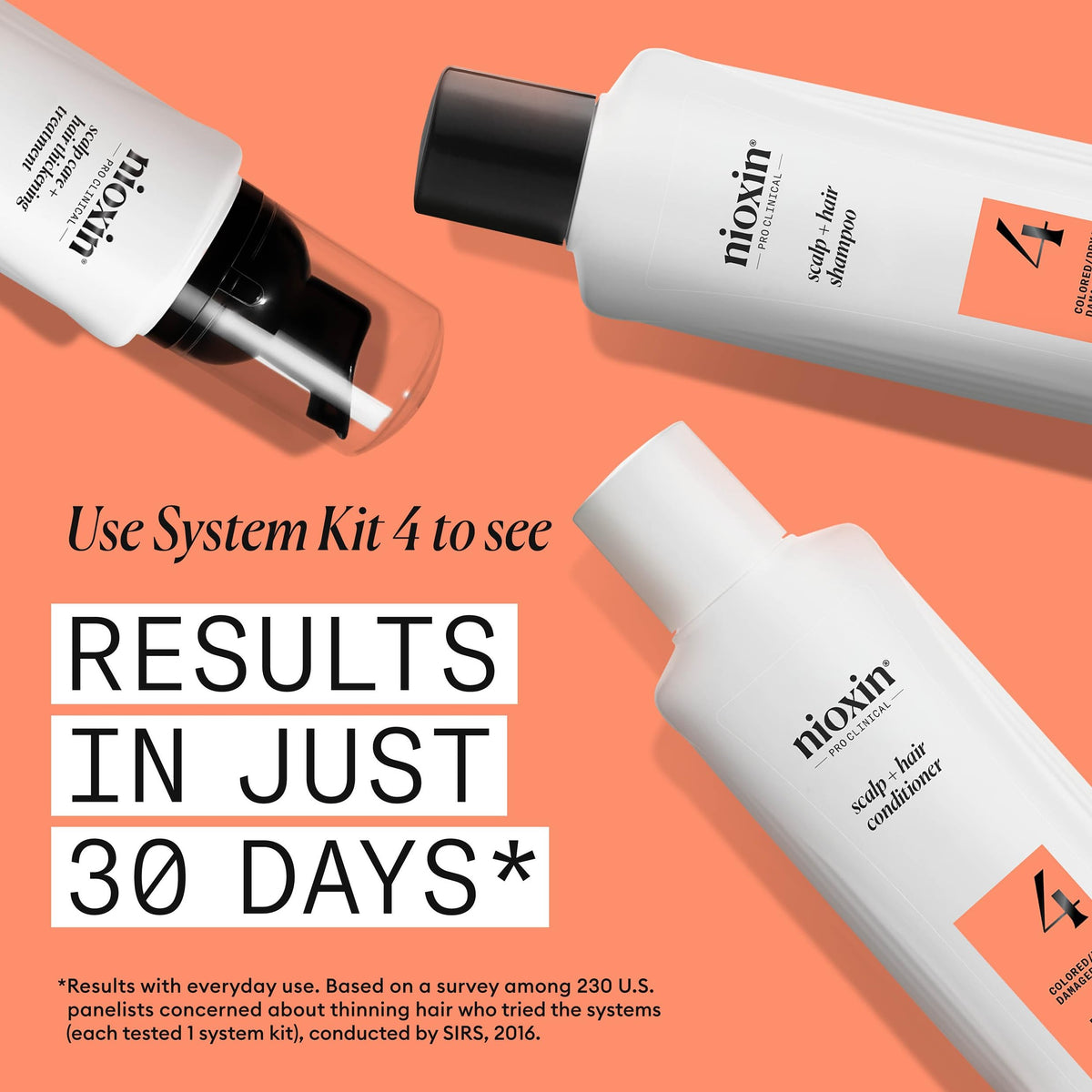 Nioxin System 4 Scalp Care Hair Thickening Leave In - Premium Selection Official Imagery - 5