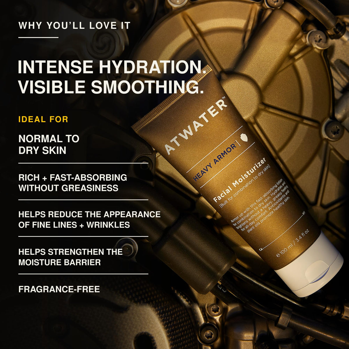 ATWATER Men s Intensive Face Moisturizer for Dry Skin 3 4 oz - ATWATER Official Imagery - 3