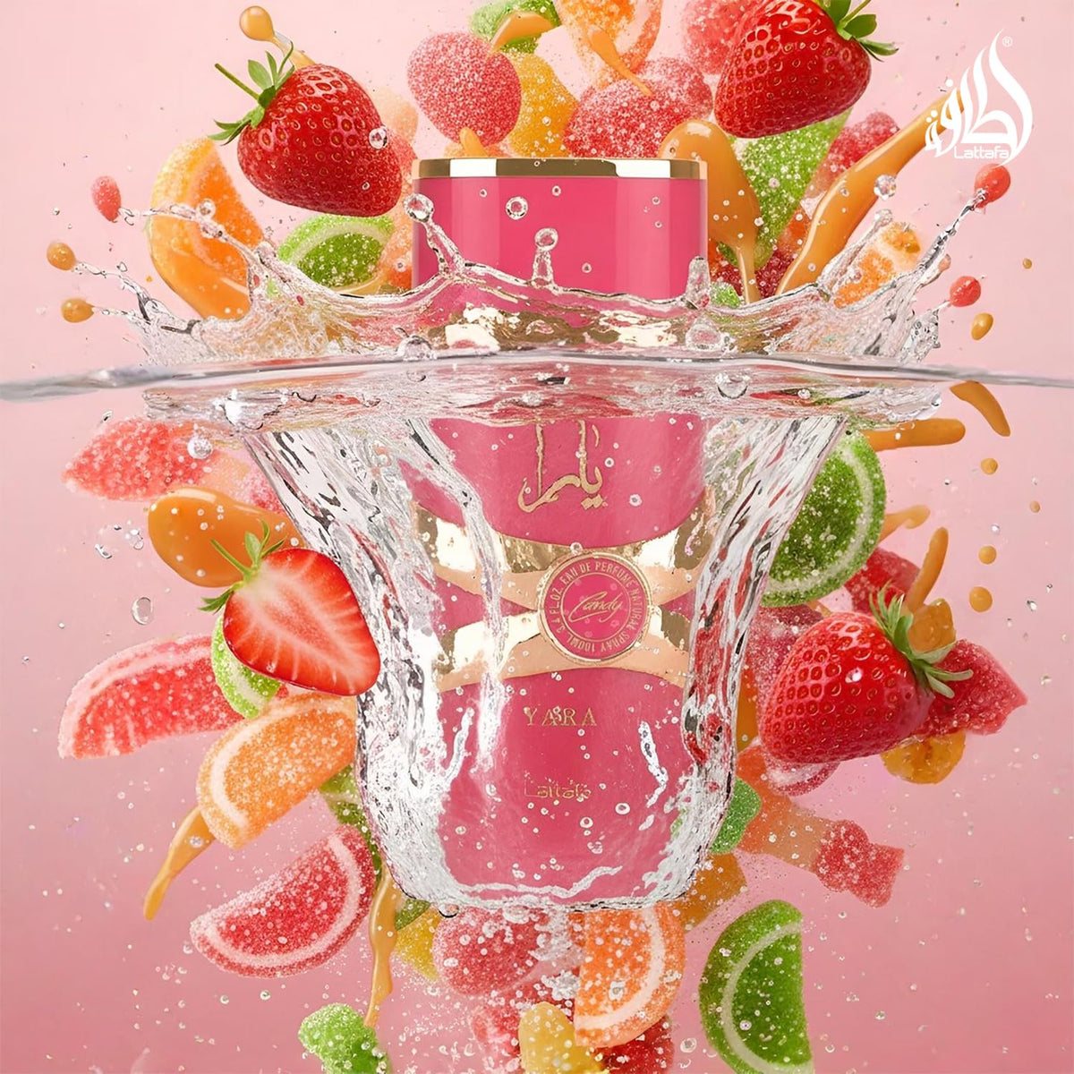 Lattafa Yara Candy – packaging and label