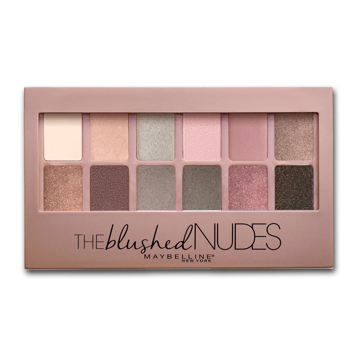 Maybelline The Blushed Nudes Eyeshadow Palette Makeup 12 – product photo (Eyeshadow)