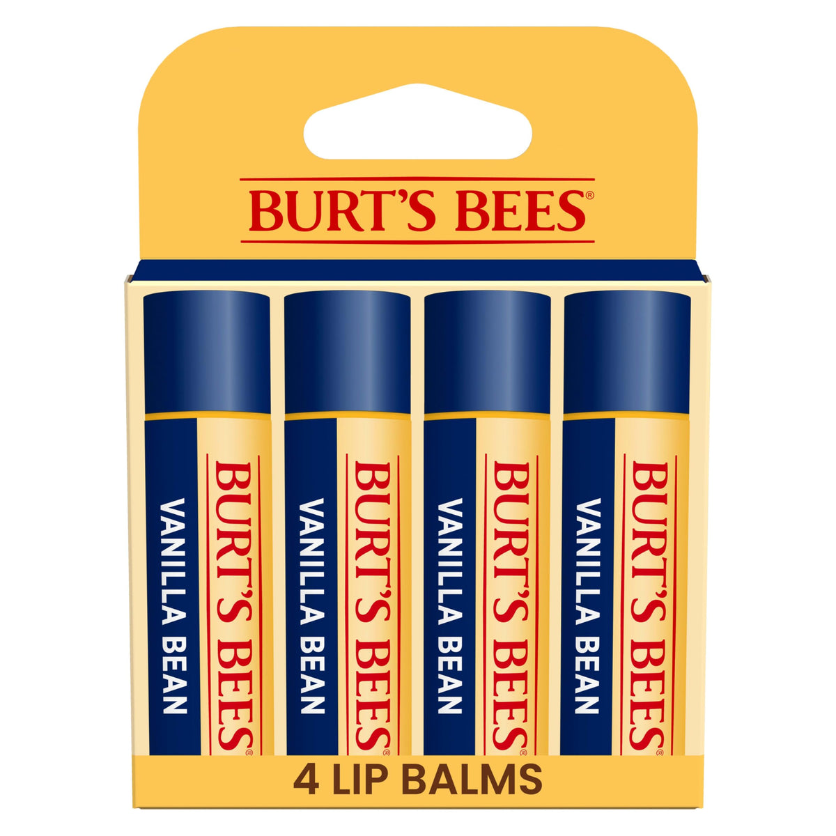 Burt's Bees Burt s Bees 100 Natural Moisturizing Lip Balm Vanilla Bean