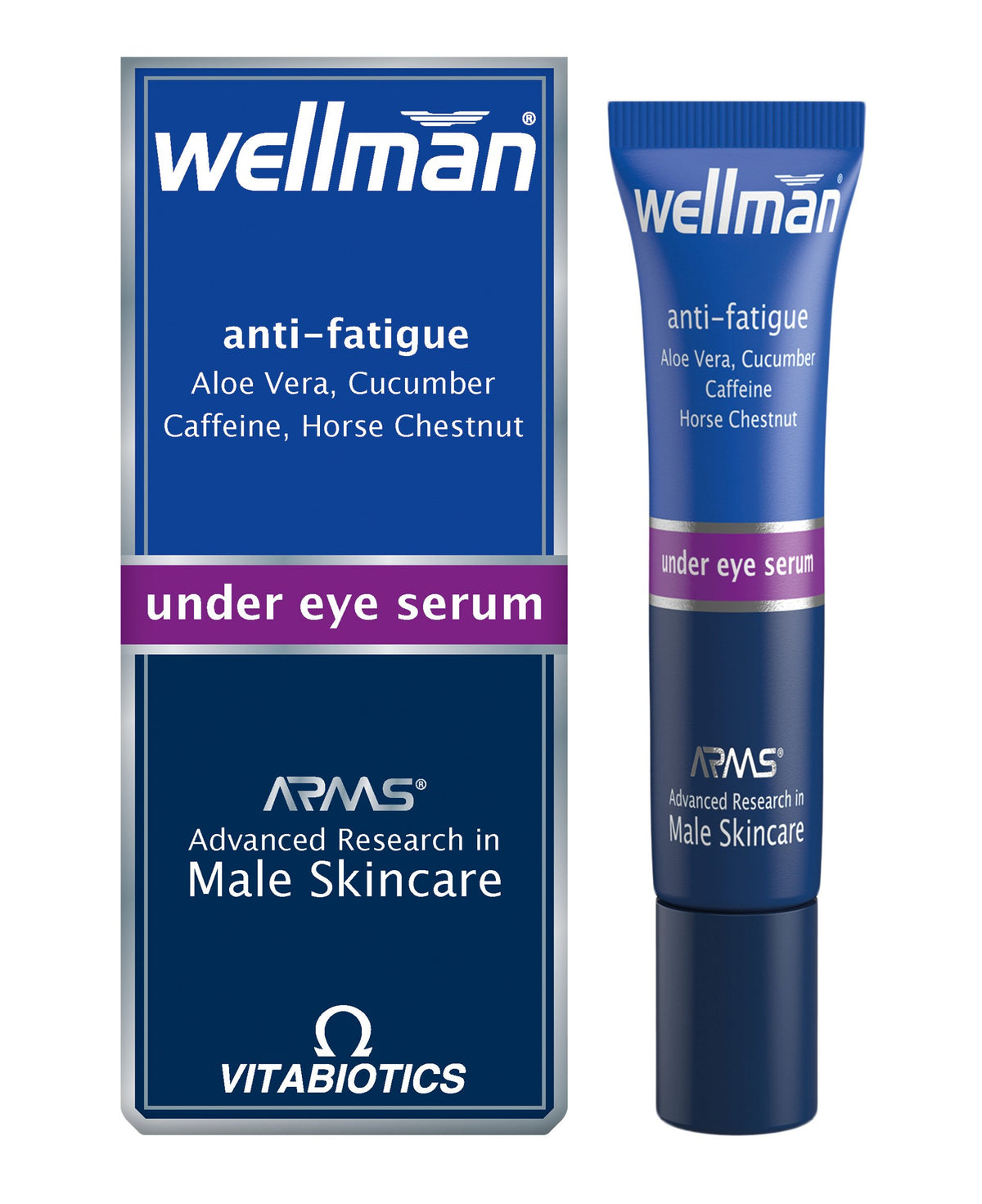 Wellman by Vitabiotics Under Eye Serum 15ml - Wellman Tablets Official Imagery - 1