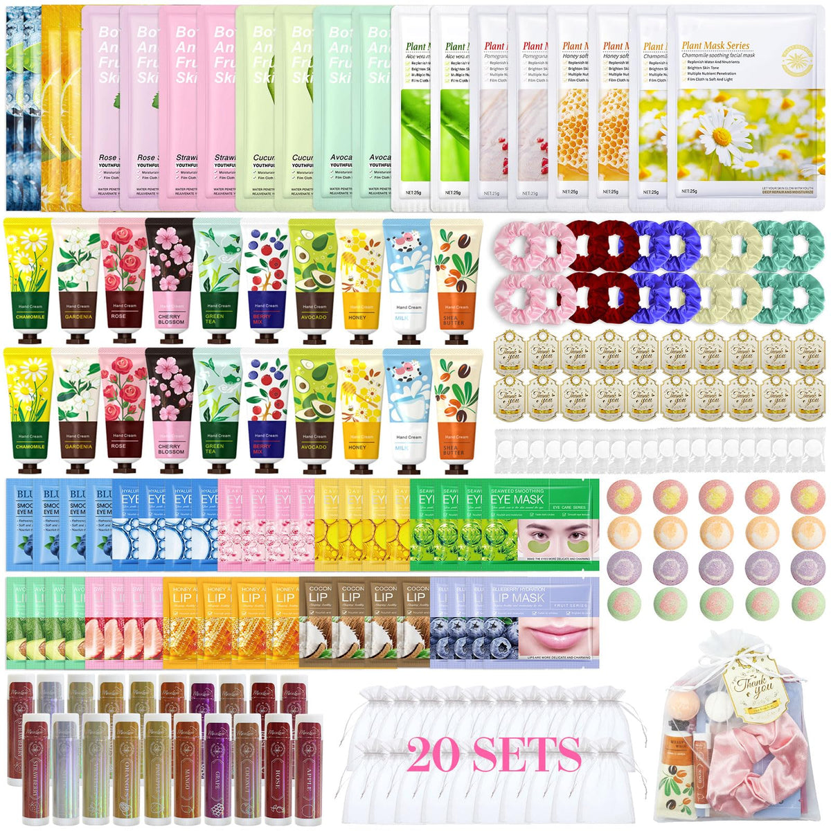 Comdian 200 PCS Spa Party Supplies for Women Spa Party - Comdian Official Imagery - 2