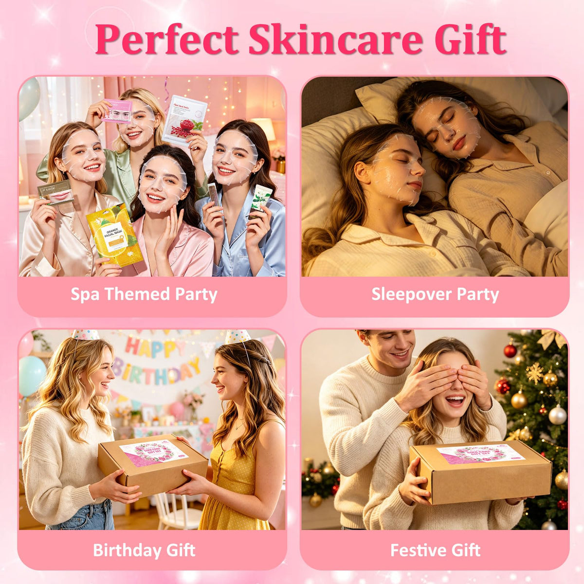 Comdian 200 PCS Spa Party Supplies for Women Spa Party - Comdian Official Imagery - 7