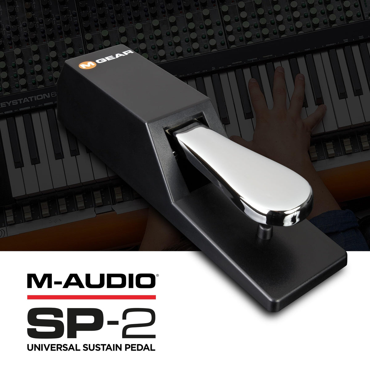 M-AUDIO – Pedals & Footswitches on display