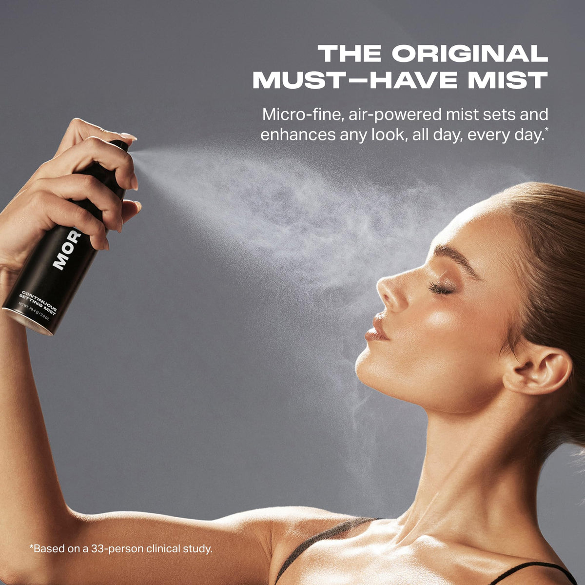 Morphe Continuous Setting Mist – close-up detail
