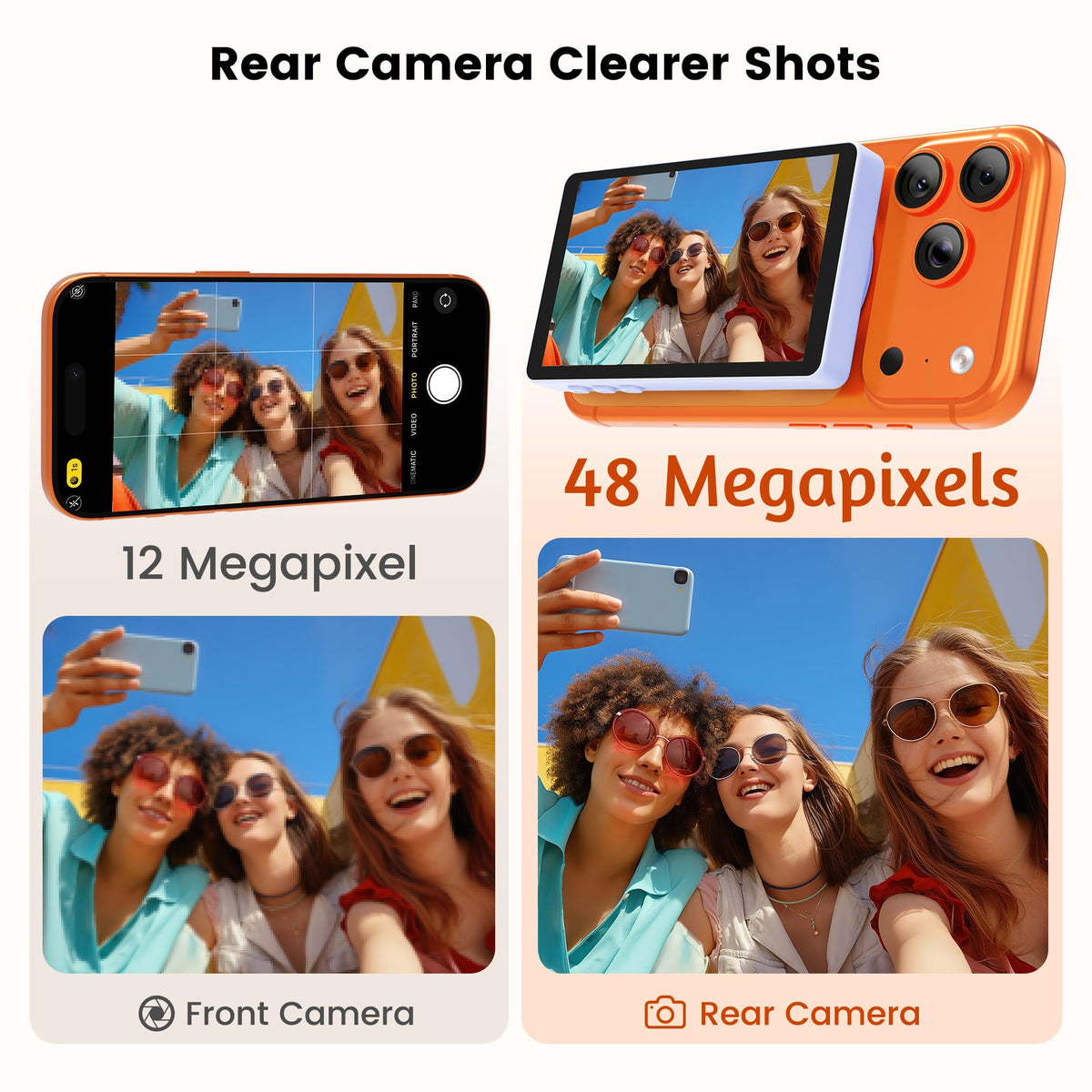 Vamvo Selfie Monitor Screen Vlog Magnetic with Remote - Vamvo Official Imagery - 5