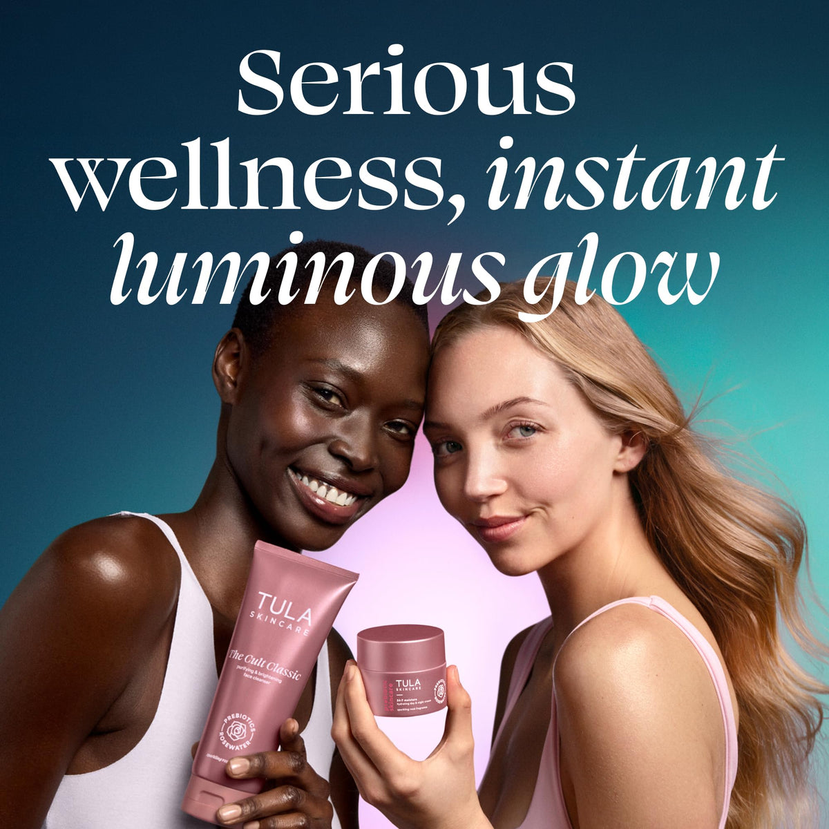 TULA The Cult Classic Luminous Purifying Gel Face Cleanser - TULA Official Imagery - 3