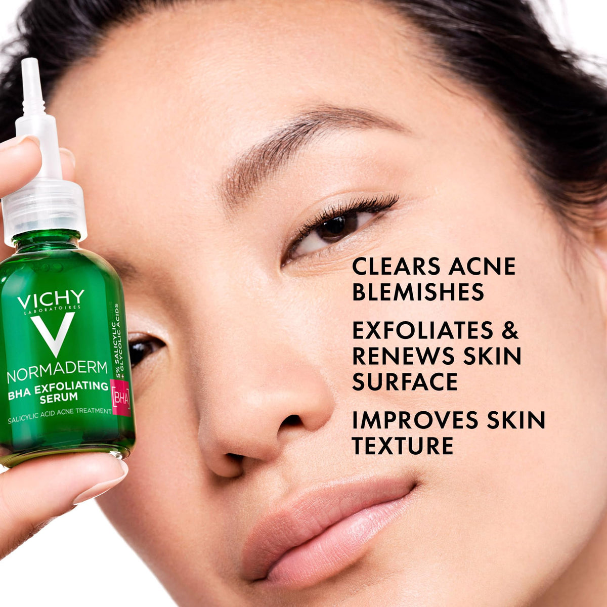 Vichy Normaderm BHA Salicylic Acid Acne Treatment for Face 1 - Premium Selection Official Imagery - 4