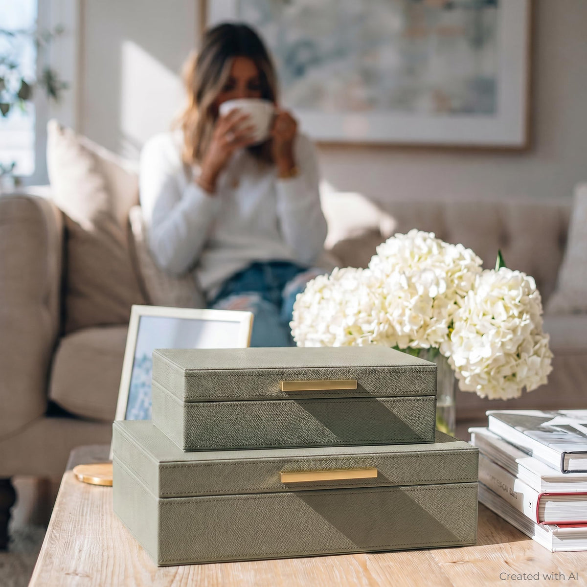 Decorative Storage Boxes with Lids - ZICOTO Official Imagery - 3
