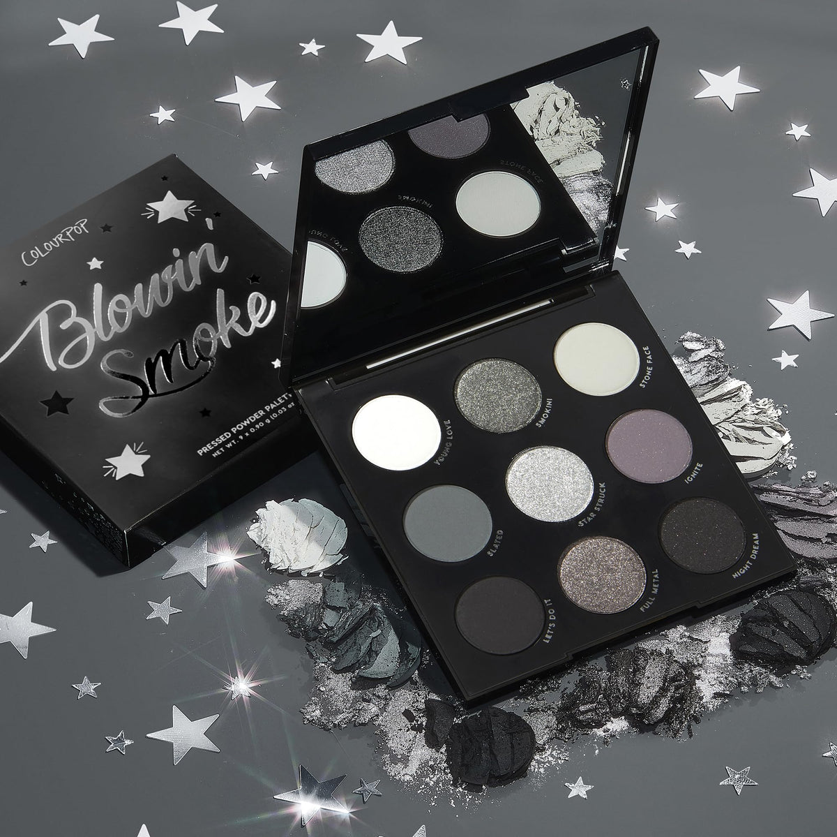 ColourPop – Eyeshadow on display