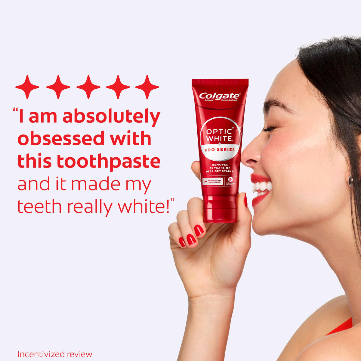 Colgate – Toothpaste on display
