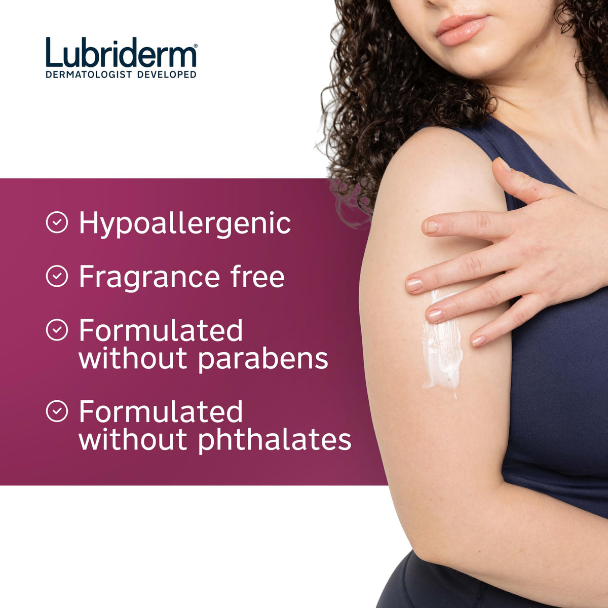 Lubriderm Advanced Therapy Hand Body Lotion Fragrance Free – full view
