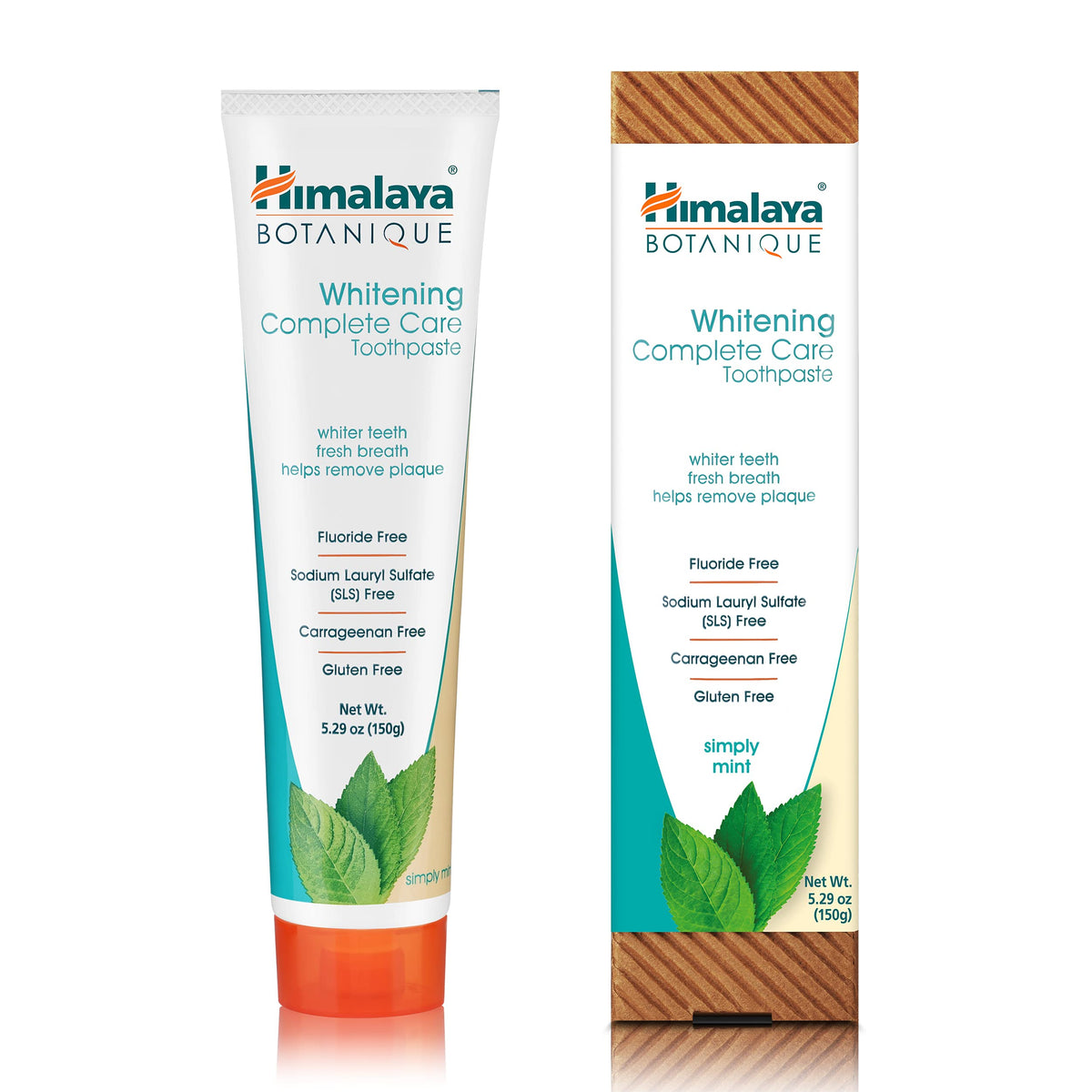Himalaya Botanique Whitening Complete Care Toothpaste Mint 5 – close-up detail