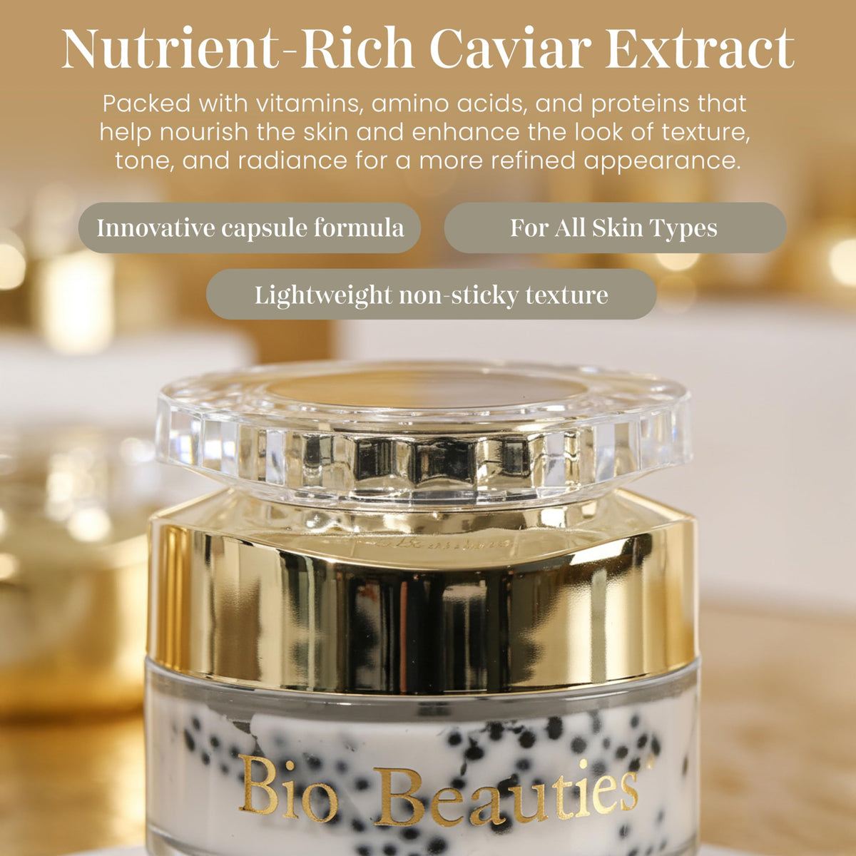 Neck Firming Cream Anti Wrinkle Face Neck Moisturizer with - Bio Beauties Official Imagery - 3