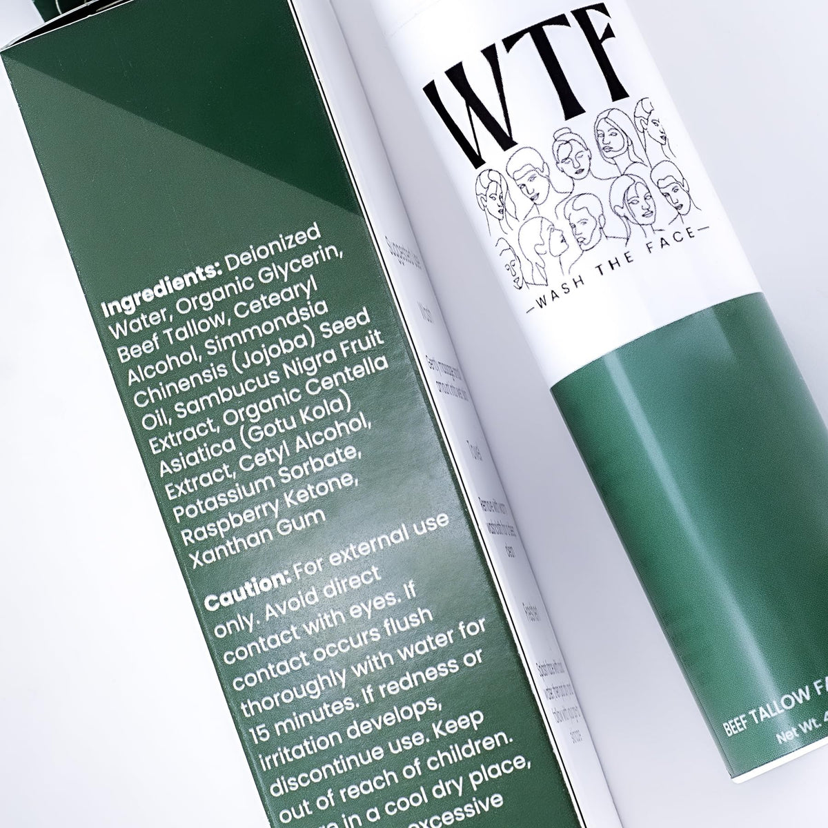 Beef Tallow Face Wash Grass Fed Gentle Moisturizing Cleanser - WTF - Wash The Face Official Imagery - 8