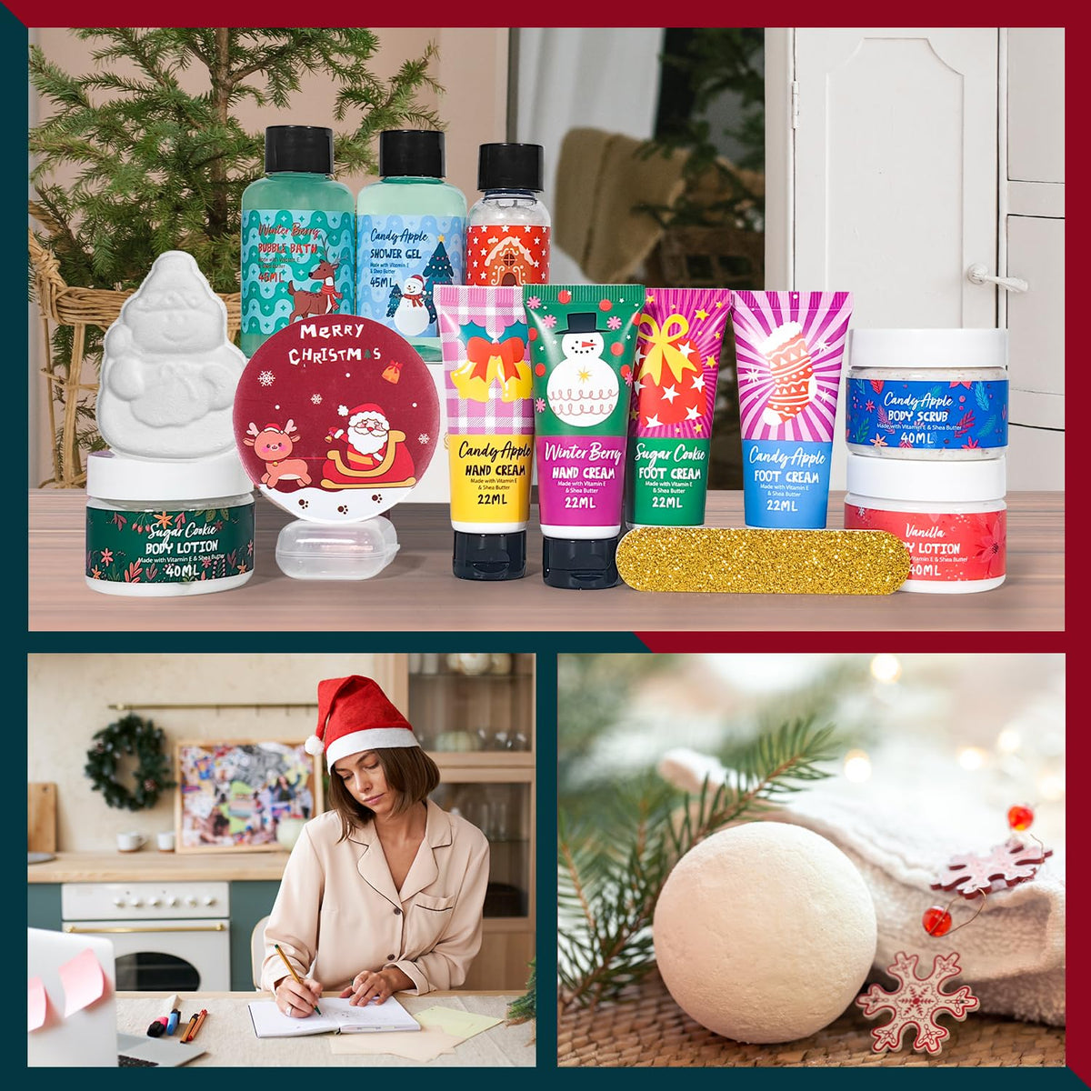 Advent Calendar 2026 Christmas Gift Sets Beauty 24 Days for - Nomemio Official Imagery - 6