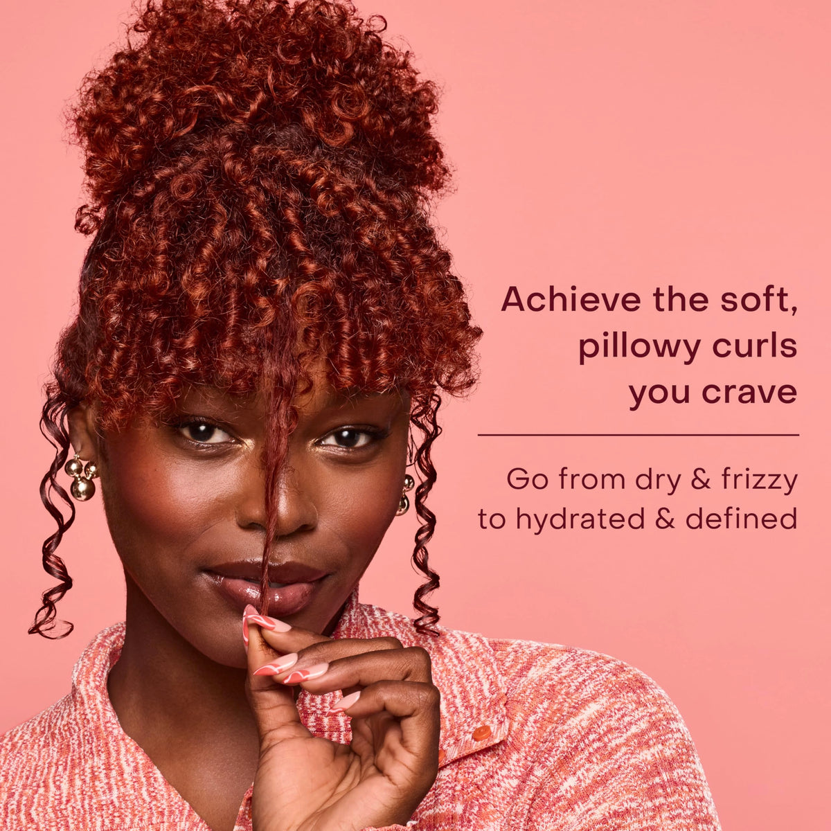 Shea Moisture Coconut Hibiscus Define Shine Styling Gel 15oz – full view
