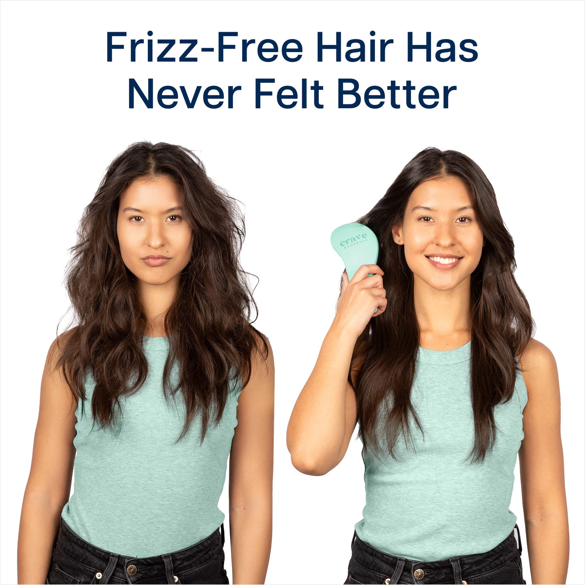 Crave Naturals – Hair Brushes on display