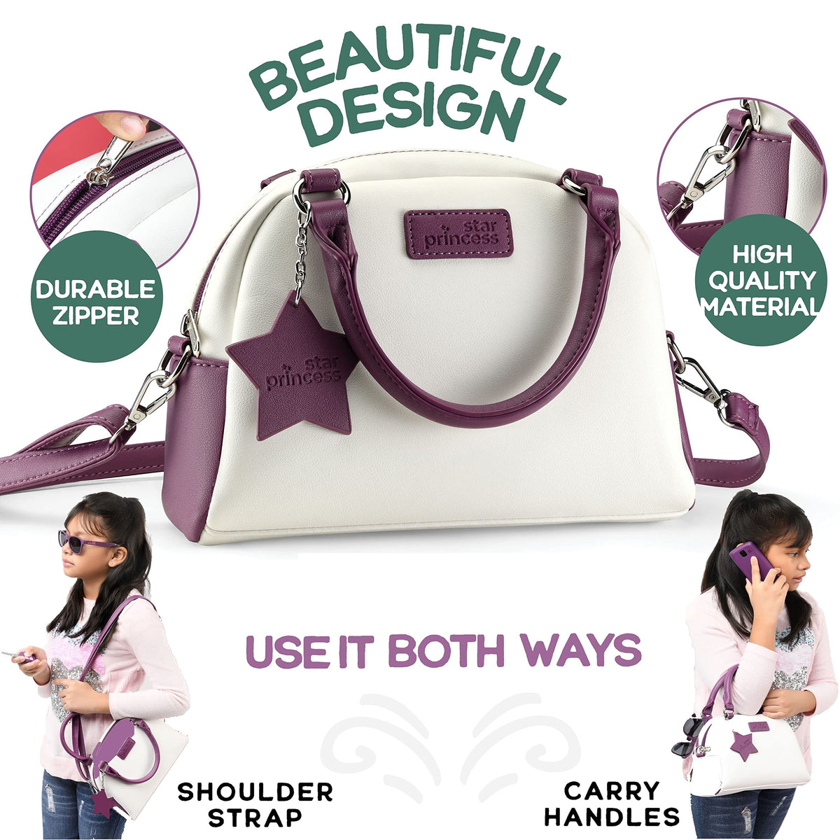 Play Purse for Little Girls - Star Princess Official Imagery - 5