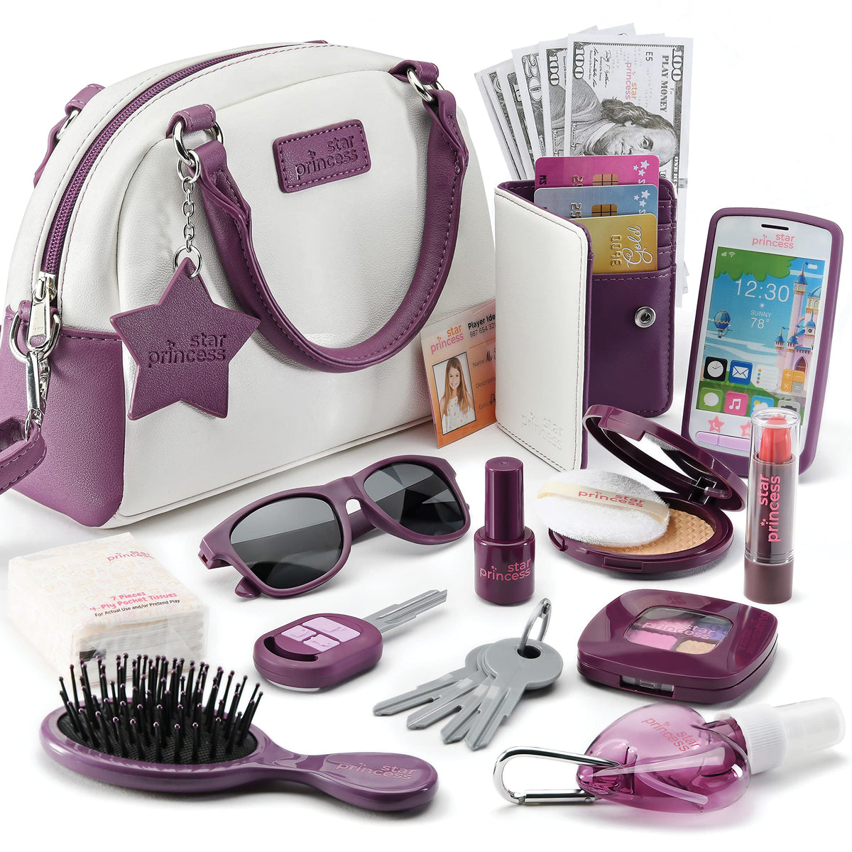 Play Purse for Little Girls - Star Princess Official Imagery - 1