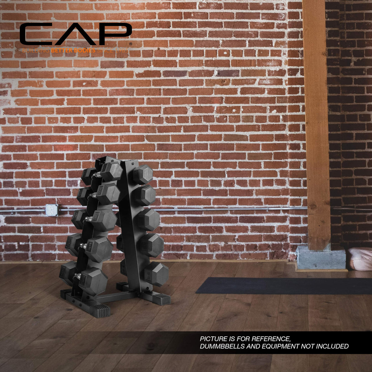 CAP A Frame Dumbbell Weight Rack - Premium Selection Official Imagery - 6