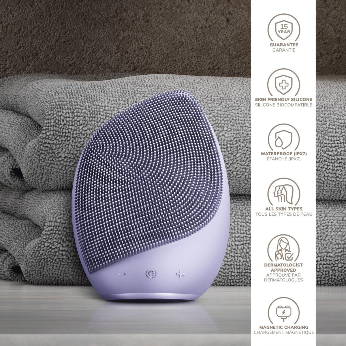 GESKE SmartAppGuided Sonic Facial Brush 5 in 1 - GESKE Official Imagery - 7